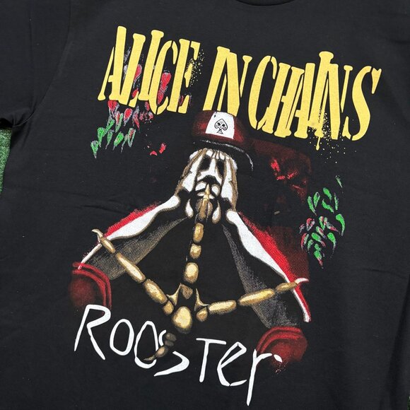 Alice In Chains Rooster Rock Band T-Shirt Size Large - Picture 4 of 4